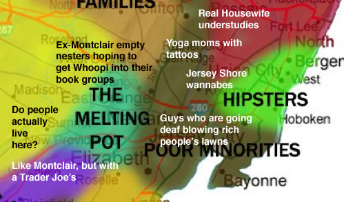 The Annotated Cultural Map Of New Jersey Baristanet
